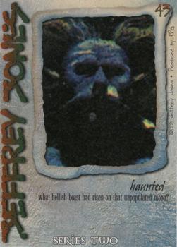 1995 FPG Jeffrey Jones II #43 haunted Back
