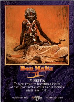 1996 FPG Don Maitz II #7 Hestia Back