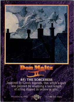 1996 FPG Don Maitz II #85 The Sorceress Back