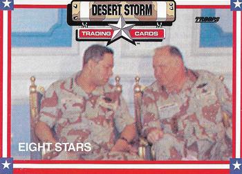 1991-92 Spectra Star Desert Storm Troops #109 Eight Stars Front