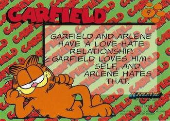 1995 Krome Garfield Chromium #9 Garfield/Arlene Back