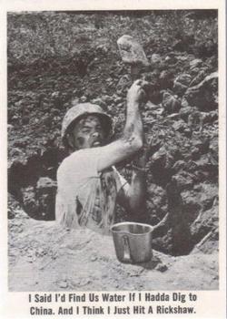 1965 Fleer Gomer Pyle #56 I said I'd find us water if I hadda dig to China. Front