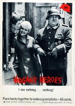 1965 Fleer Hogan's Heroes #46 I see nothing ... nothing! Front