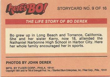 1981 Fleer Here's Bo! #25 Lost and nowhere to go. Back