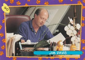 1992 SkyBox Garfield Premier Edition #40 Jim Davis Front
