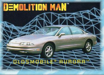1993 SkyBox Demolition Man #83 Oldsmobile Aurora Front