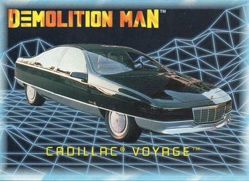 1993 SkyBox Demolition Man #85 Cadillac Voyage Front