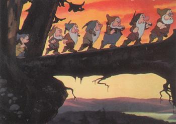 1993 SkyBox Snow White and the Seven Dwarfs #27 Marching home Front