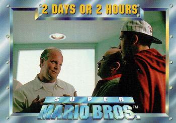 1993 SkyBox Super Mario Bros. #9 2 Days or 2 Hours Front