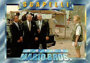 1993 SkyBox Super Mario Bros. #10 Scapelli Front