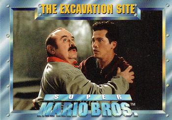 1993 SkyBox Super Mario Bros. #24 The Excavation Site Front