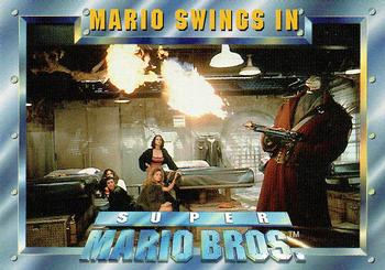 1993 SkyBox Super Mario Bros. #71 Mario Swings In Front
