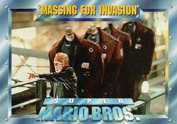 1993 SkyBox Super Mario Bros. #73 Massing for Invasion Front