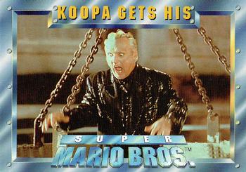 1993 SkyBox Super Mario Bros. #85 Koopa Gets His Front