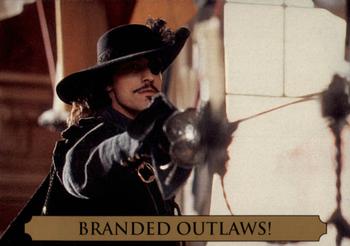 1993 SkyBox The Three Musketeers #8 Branded Outlaws! Front