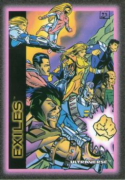 1993 SkyBox Ultraverse #82 Exiles Front