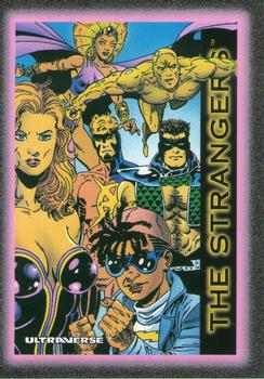 1993 SkyBox Ultraverse #90 The Strangers Front