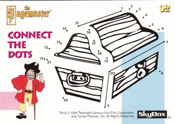 1994 Skybox Pagemaster #2 Connect the Dots Back