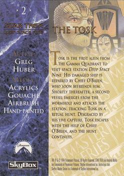 1994 SkyBox Star Trek Master Series #2 The Tosk Back