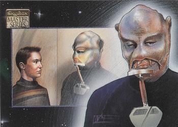 1994 SkyBox Star Trek Master Series #12 Mordock Front