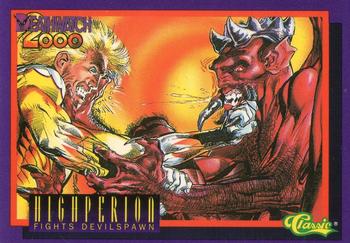 1993 Classic Deathwatch 2000 #9 Highperion Fights Devilspawn Front