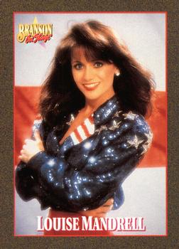 1992 NAC/Hit Cards International Branson On Stage #59 Louise Mandrell Front