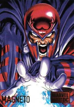 1995 Fleer DC vs. Marvel Comics #38 Magneto Front