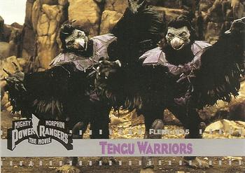 1995 Fleer Mighty Morphin Power Rangers: The Movie #18 Tengu Warriors Front