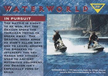 1995 Ultra Waterworld #49 In Pursuit Back
