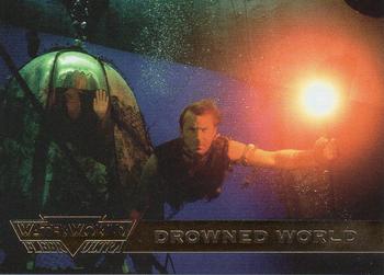 1995 Ultra Waterworld #76 Drowned World Front