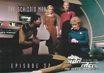 1995 SkyBox Star Trek: The Next Generation Season 2 #153 The Schizoid Man Front