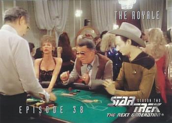 1995 SkyBox Star Trek: The Next Generation Season 2 #170 The Royale Front
