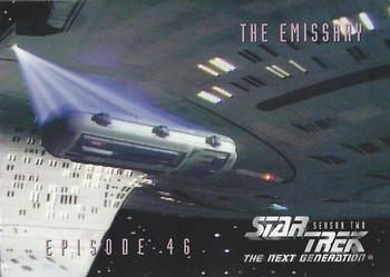 1995 SkyBox Star Trek: The Next Generation Season 2 #193 The Emissary Front