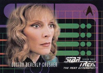 1995 SkyBox Star Trek: The Next Generation Season 3 #217 Doctor Beverly Crusher Front