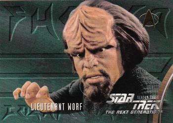 1995 SkyBox Star Trek: The Next Generation Season 3 #228 Lieutenant Worf Front