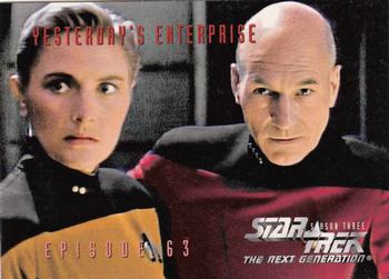 1995 SkyBox Star Trek: The Next Generation Season 3 #274 Yesterday's Enterprise Front