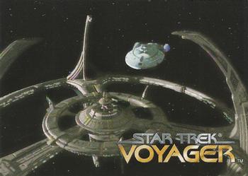 1995 SkyBox Star Trek: Voyager Season One Series One #14 Destination: Badlands Front