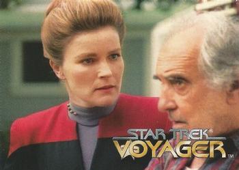 1995 SkyBox Star Trek: Voyager Season One Series One #35 Old Debts Front