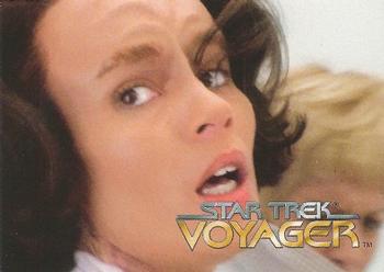 1995 SkyBox Star Trek: Voyager Season One Series One #37 Klingon Blood Front