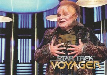 1995 SkyBox Star Trek: Voyager Season One Series One #41 Eccentric Guide Front