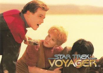1995 SkyBox Star Trek: Voyager Season One Series One #59 Underground Trap Front
