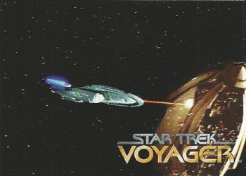 1995 SkyBox Star Trek: Voyager Season One Series One #66 A Greater Challenge Front