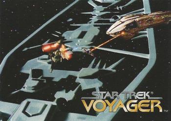 1995 SkyBox Star Trek: Voyager Season One Series One #67 Great Sacrifice Front