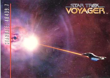 1995 SkyBox Star Trek: Voyager Season One Series Two #17 Parallax Front