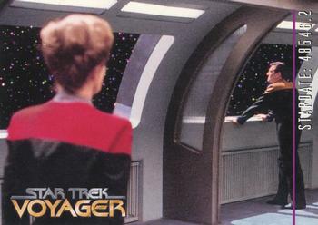 1995 SkyBox Star Trek: Voyager Season One Series Two #25 The Cloud Front