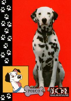 1996 SkyBox 101 Dalmatians #49 Pongo Front
