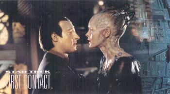 1996 SkyBox Star Trek: First Contact #40 Pain and Pleasure Front