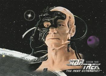 1996 SkyBox Star Trek: The Next Generation Season 4 #313 Mission Chronology Front
