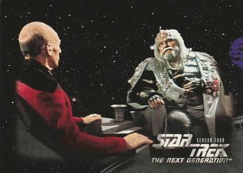 1996 SkyBox Star Trek: The Next Generation Season 4 #315 Mission Chronology Front