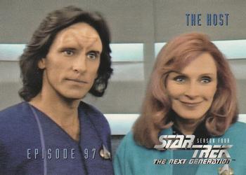 1996 SkyBox Star Trek: The Next Generation Season 4 #388 The Host Front